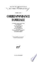 Correspondance familiale
