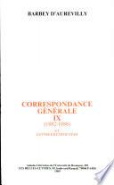 Correspondance générale