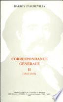 Correspondance générale