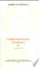 Correspondance générale