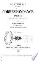 Correspondance inédite