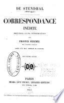 Correspondance inédite
