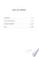 Correspondance littéraire du président Bouhier