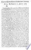 Correspondance littéraire secrète