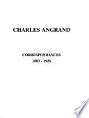 Correspondances, 1883-1926