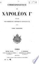 Correspondence de Napoléon I