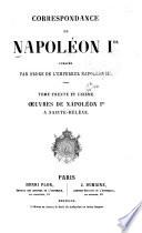 Correspondence de Napoléon Ier