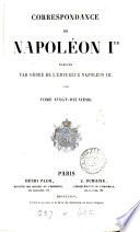 Correspondence, publ. par ordre de l'empereur Napoléon iii