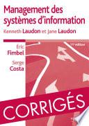 Corrigés de Management des systèmes d'information