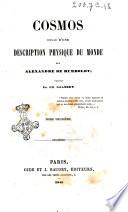 Cosmos; essai d'une description physique du monde