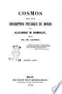 Cosmos essai d'une description physique du monde par Alexandre de Humboldt