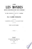 Cosmos, Les Mondes; revue hebdomadaire des sciences et de leurs applications