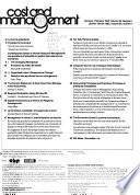 Cost and Management