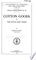 Cotton Goods in the Dutch East Indies