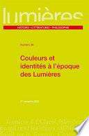 Couleurs et identités à l'époque des lumières