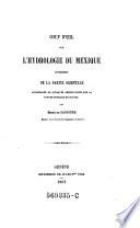 Coup d'oeil sur l'hydrologie du Mexique