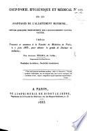 Coup-d'œil hygiénique et médical sur les avantages de allaitement maternel ... thèse, etc