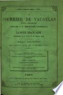 Courrier de Vaugelas