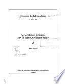 Courrier hebdomadaire du C.R.I.S.P.