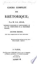 Cours complet de rhétorique