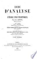 Cours d'analyse de l'École polytechnique