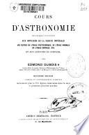 Cours d'astronomie