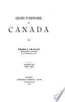 Cours d'histoire du Canada