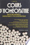 Cours d'homéopathie