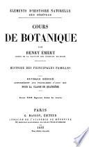 Cours de botanique