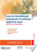 Cours de chimiothérapie antitumorale et traitement médical du cancer