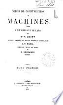 Cours de construction de machines