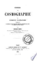 Cours de cosmographie, ou, Éléments d'astronomie