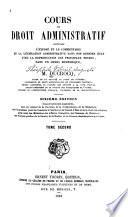Cours de droit administratif