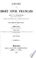 Cours de droit civil français