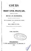 Cours de droit civil français