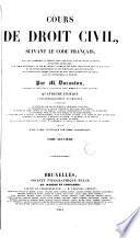Cours de droit civil