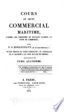 Cours de droit commercial maritime