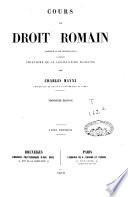 Cours de droit romain