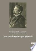 Cours de linguistique générale