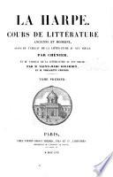 Cours de littérature ancienne et moderne
