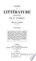 Cours de littérature française