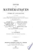 Cours de mathématiques pures et appliquées