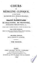 Cours de médecine clinique