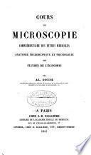 Cours de microscopie complémentaire des études médicales