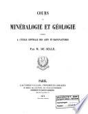 Cours de minéralogie et géologie