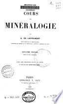 Cours de minéralogie