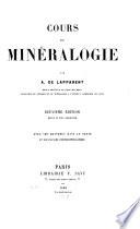 Cours de minéralogie, par A. de Lapparent