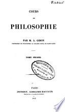 Cours de Philosophie