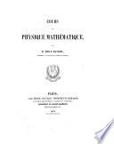 Cours de physique mathématique