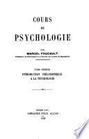 Cours de psychologie
